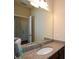 Bathroom with granite countertop and sink at 418 Laurel Spring Ct, Canton, GA 30114
