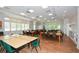 Community room with tables and chairs, perfect for meetings at 418 Laurel Spring Ct, Canton, GA 30114