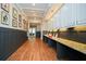 Bright hallway with work station, and framed botanical prints at 418 Laurel Spring Ct, Canton, GA 30114