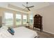 Main bedroom with large windows and high ceilings at 418 Laurel Spring Ct, Canton, GA 30114