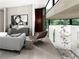 Modern living room with high ceilings and natural light at 748 Charles Allen Dr, Atlanta, GA 30308