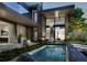 Luxury home with a modern pool and patio area at 748 Charles Allen Dr, Atlanta, GA 30308