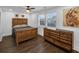 Serene bedroom with a dresser and large bed at 287 Church St, Dacula, GA 30019