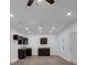 Modern kitchen with dark cabinets and granite countertops at 5361 N Main St, Acworth, GA 30101