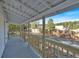 Covered porch overlooking fenced backyard at 5361 N Main St, Acworth, GA 30101