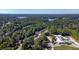 Aerial view of neighborhood near a lake at 5361 N Main St, Acworth, GA 30101