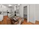 Bright kitchen boasts stainless steel appliances and breakfast area at 7149 Burnside Ct, Villa Rica, GA 30180