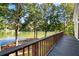Deck provides scenic lake views from the home at 7149 Burnside Ct, Villa Rica, GA 30180