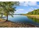 Stunning view of the lake and shoreline at 7149 Burnside Ct, Villa Rica, GA 30180