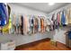 Large walk-in closet with ample hanging space at 5934 S Deshon Ct, Lithonia, GA 30058
