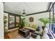 Relaxing sunroom with comfortable seating and access to outdoors at 7350 Ono Rd, Palmetto, GA 30268