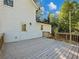Spacious wooden deck next to home at 3563 Denby Dr, Snellville, GA 30039