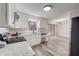 Modern kitchen featuring white shaker cabinets, granite counters and stainless steel appliances at 3745 Londonderry Ct, Stonecrest, GA 30038