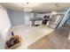 Kitchen with stainless steel appliances and white cabinets at 1869 Tremont Nw Dr, Atlanta, GA 30314