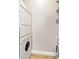 Stackable washer and dryer in convenient laundry closet at 325 E Paces Ferry Ne Rd # 907, Atlanta, GA 30305