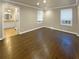 Spacious bedroom featuring hardwood floors and natural light at 636 Bouldercrest Sw Dr, Marietta, GA 30064