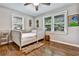 Cozy bedroom with hardwood floors and ample natural light at 2953 Collier Nw Dr, Atlanta, GA 30318