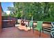 Relaxing patio with seating and fire pit at 2953 Collier Nw Dr, Atlanta, GA 30318