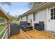 Relaxing deck with seating area, perfect for outdoor enjoyment at 3516 Misty Valley Rd, Decatur, GA 30032