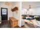 Charming entryway with built-in bench and coat hooks at 4619 Spring St, Acworth, GA 30101