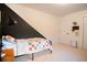 Simple bedroom with twin bed and modern decor at 4619 Spring St, Acworth, GA 30101