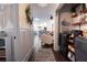 Convenient laundry area with washer, dryer, and ample storage at 4619 Spring St, Acworth, GA 30101
