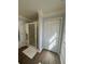 Bathroom with shower and linen closet at 1958 Stonewood Dr, Lithia Springs, GA 30122