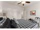 Bedroom with double doors leading to another room at 2536 Skyland Ne Dr, Atlanta, GA 30319