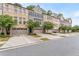 Row of three story townhouses with attached garages at 2536 Skyland Ne Dr, Atlanta, GA 30319