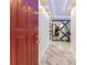 Modern entryway with marble floors and large mirror at 3334 Peachtree Ne Rd # 1209 1210, Atlanta, GA 30326