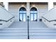 Building entrance with stairs and double doors at 3334 Peachtree Ne Rd # 1209 1210, Atlanta, GA 30326