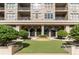 Landscaped courtyard with water feature at 3334 Peachtree Ne Rd # 1209 1210, Atlanta, GA 30326