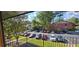 Balcony view overlooking the parking lot and surrounding buildings at 6851 Roswell Rd # O9, Atlanta, GA 30328
