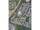 Aerial view showing the location of the property within the Foxcroft community at 6851 Roswell Rd # O9, Atlanta, GA 30328