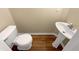 Clean and simple half bathroom with pedestal sink at 20 Pine Canyon Sw Dr # 24, Atlanta, GA 30331