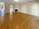 Spacious living room with hardwood floors and fireplace at 20 Pine Canyon Sw Dr # 24, Atlanta, GA 30331