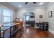 Casual dining area near the kitchen with open views to the living room at 2130 Perkerson Mill Rd, Austell, GA 30106