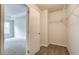 Walk-in closet with wire shelving at 4271 Portsbrook Ave, Snellville, GA 30039