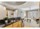 Eat-in kitchen open to living area, featuring a breakfast bar at 2255 Peachtree Rd # 328, Atlanta, GA 30309