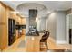 Open concept kitchen with breakfast bar and modern finishes at 2255 Peachtree Rd # 328, Atlanta, GA 30309