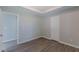 Bright bedroom with ample closet space and new flooring at 1983 Smithfield Ave, Ellenwood, GA 30294