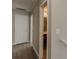 Hallway with access to bedrooms and bathroom at 1983 Smithfield Ave, Ellenwood, GA 30294