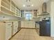Galley kitchen with stainless steel appliances and granite countertops at 3801 Orchard Se Rd, Smyrna, GA 30080