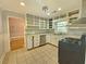 Galley kitchen with stainless steel appliances and granite countertops at 3801 Orchard Se Rd, Smyrna, GA 30080