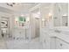 Luxurious bathroom with double vanity and marble floors at 3990 Inverness Xing, Roswell, GA 30075