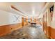 Large basement game room with slate floor at 3105 Hudson Pond Ln, Marietta, GA 30062