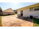 Large backyard with patio and storage shed at 2620 Old Covington Ne Rd, Conyers, GA 30013