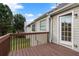 Back deck with access to backyard and neighboring homes at 3869 Merryweather Trl, Austell, GA 30106