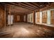Unfinished interior with exposed beams and walls at 418 N Highland Ne Ave, Atlanta, GA 30307