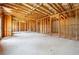 Unfinished basement with open floor plan, ready for customization at 2935 Wardlaw Ln, Buford, GA 30519